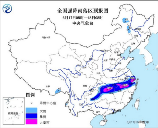 气象台发布暴雨黄色预警南方七省份有大暴雨